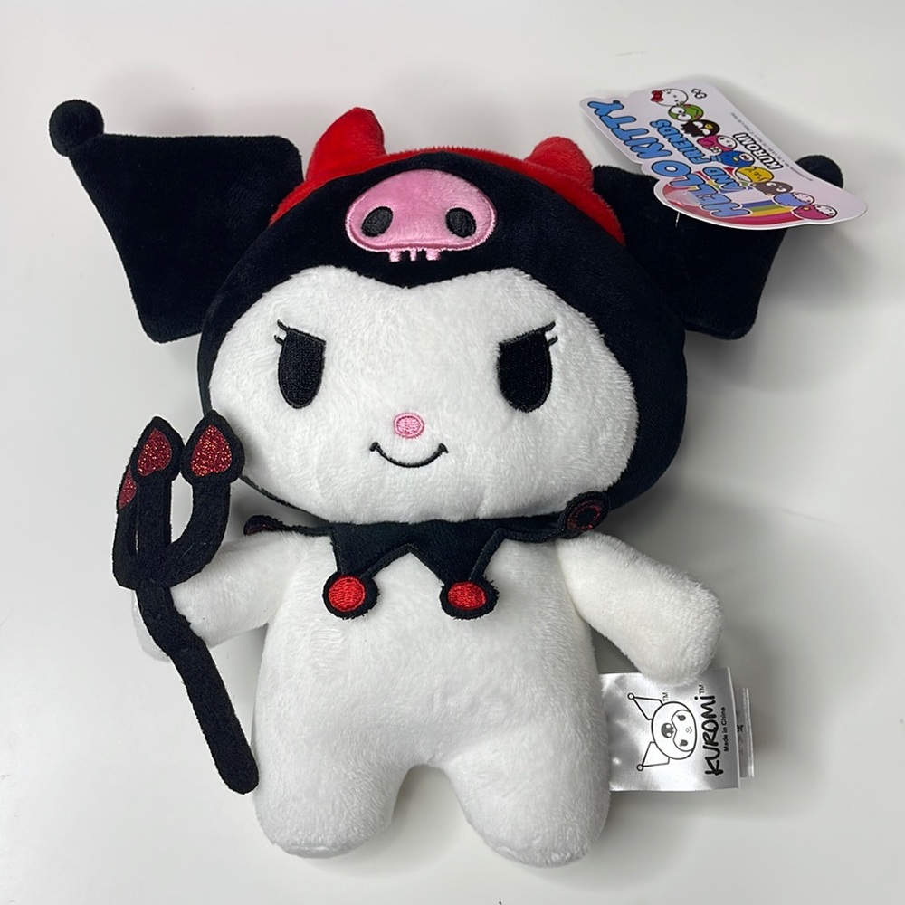 New Sanrio Hello Kitty and Friends Halloween Edition Kuromi Plush 8in.